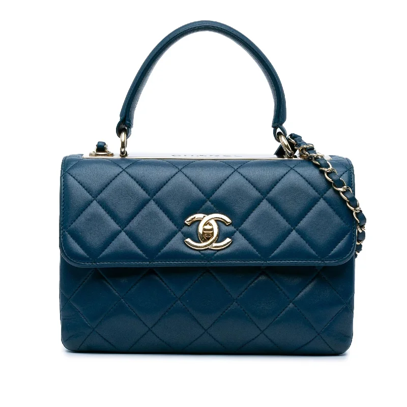 Chanel Small Lambskin Trendy CC Flap (SHG-82w9HK) Flash Sale On Designer Bags