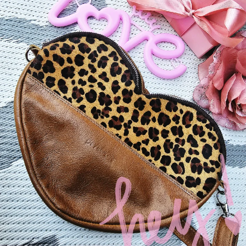 The Fabulous Genuine Leather 'Oh my Heart' Leopard print Crossbody. Limited-Time Sale On Trendy Handbags – Don't Miss Out The Fabulous Genuine Leather 'Oh my Heart' Leopard print Crossbody. Limited-Time Sale On Trendy Handbags – Don't Miss Out