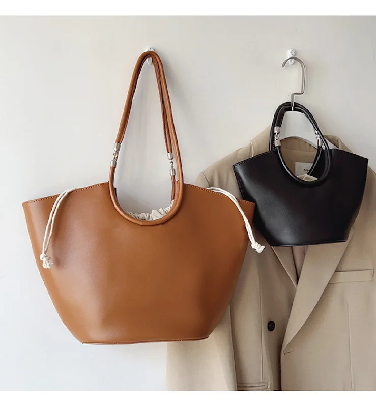 Elena Handbags Retro Leather Minimalistic Work Tote The Perfect Bag Sale Is Here