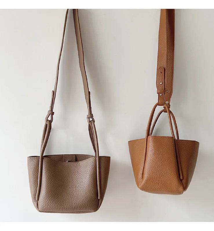 Elena Handbags Soft Leather Bucket Bag Fashion-Forward Bags At Limited-Time Offers