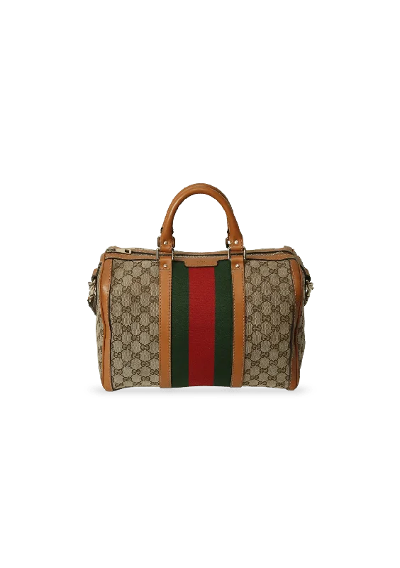 GG CANVAS WEB BOSTON Flash Sale On Handbags