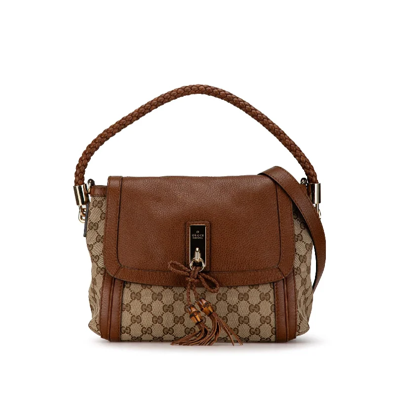 Gucci GG Canvas Bella Satchel (SHG-BcpI00) Affordable Luxury With Top-Quality Handbags