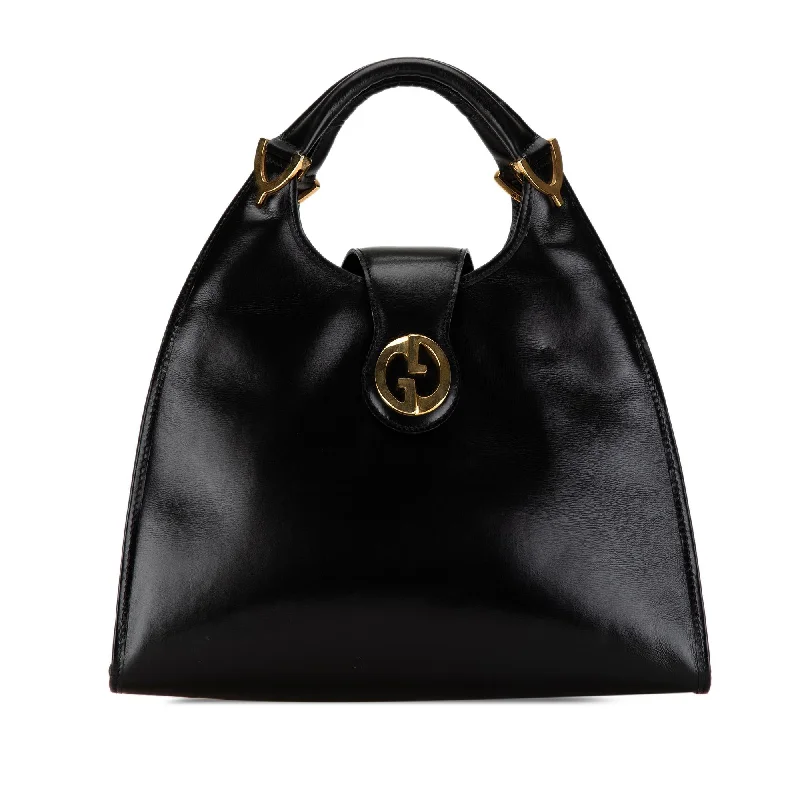 Gucci Leather 1973 Stirrup Handbag (SHG-Jxcegh) Limited-Time Sale On Trendy Handbags – Don't Miss Out