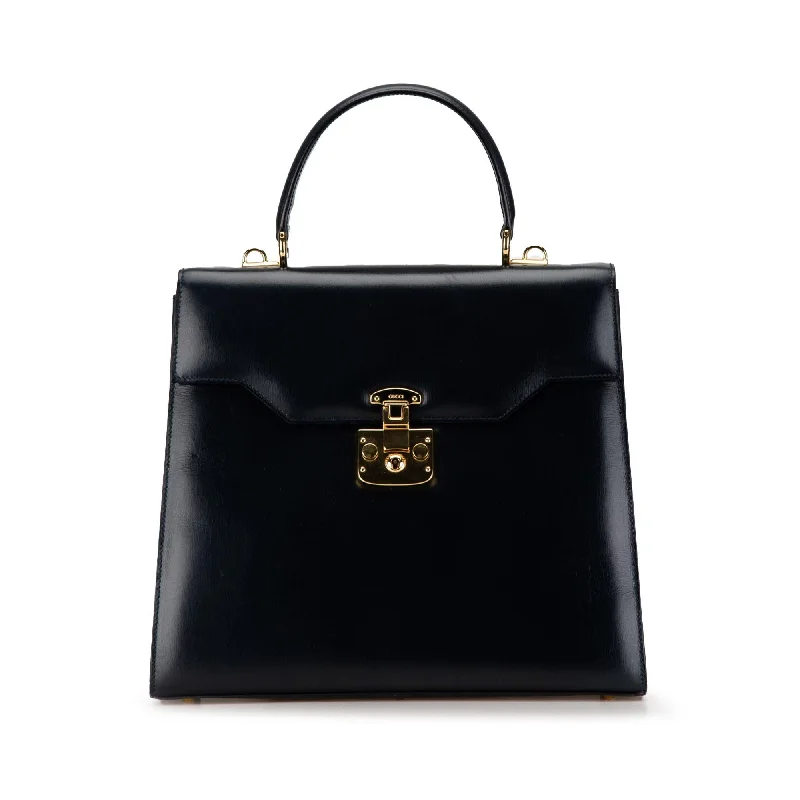 Gucci Leather Satchel (SHG-xiix9S) Shoulder Bags, Crossbody Bags, And More On Sale
