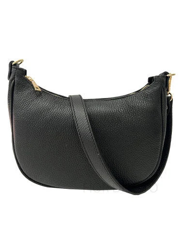 Italian Leather Black Shoulder Bag Upgrade Your Look With Our Exclusive Bag Deals