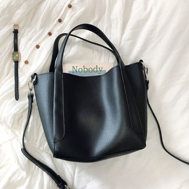 Elena Handbags Leather Bucket Bag Must-Have Bags At Irresistible Discounts