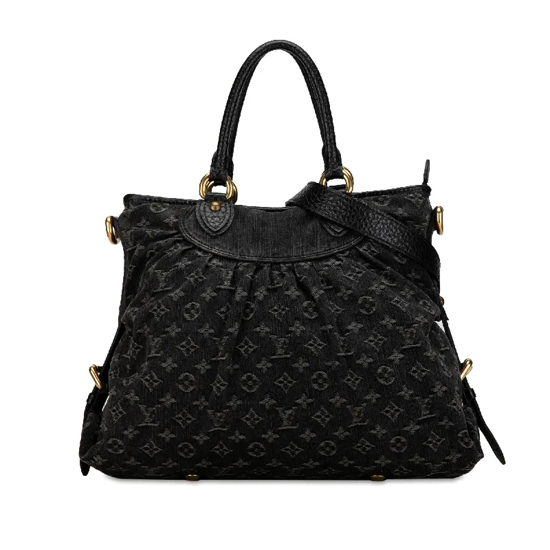 Louis Vuitton Monogram Denim Neo Cabby GM (SHG-FlhItP) Luxury Bags, Budget Prices