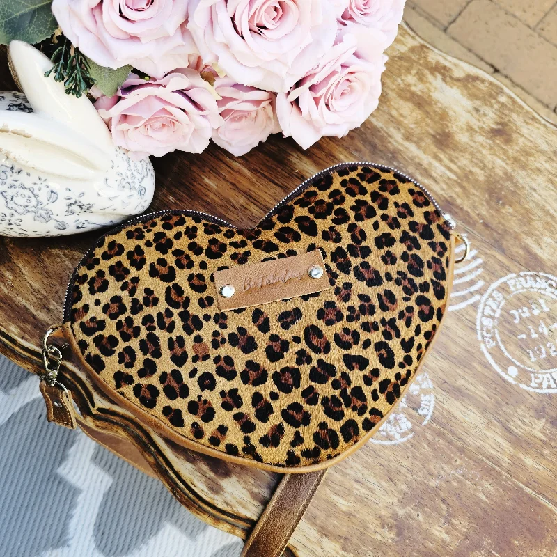 The Fabulous Genuine Leather 'Oh my Heart' Leopard print crossbody. Iconic Handbags At Unbeatable Prices The Fabulous Genuine Leather 'Oh my Heart' Leopard print crossbody. Iconic Handbags At Unbeatable Prices