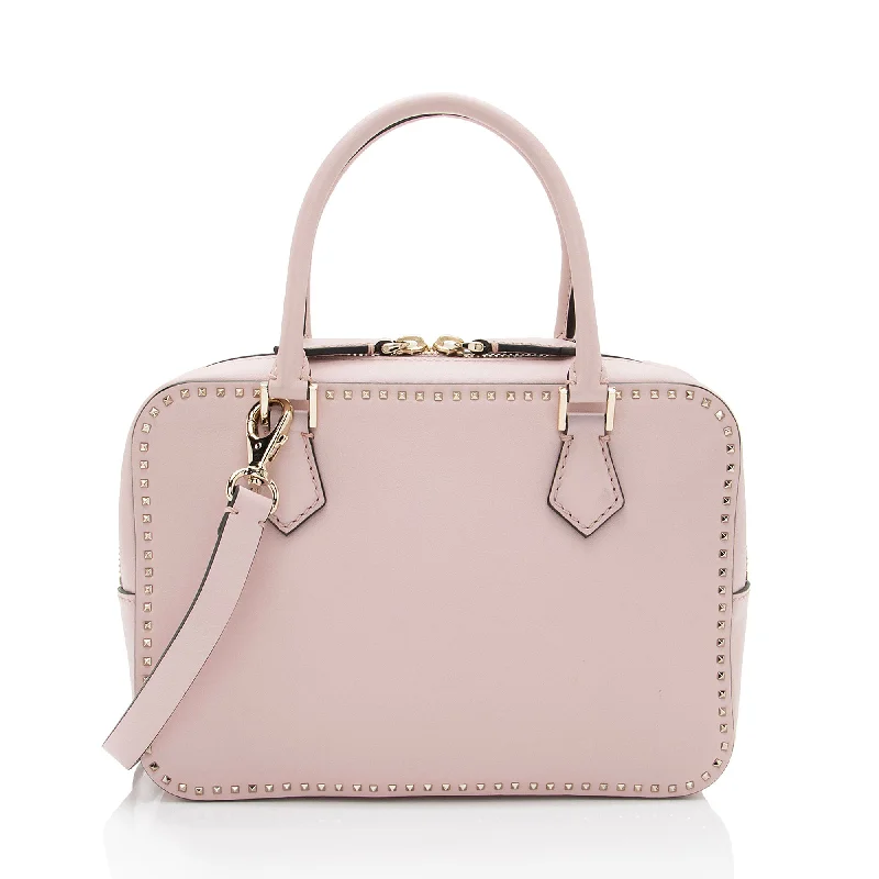 Valentino Leather Micro Rockstud Satchel (SHF-B33jwJ) Trendy And Timeless Handbags Now On Sale