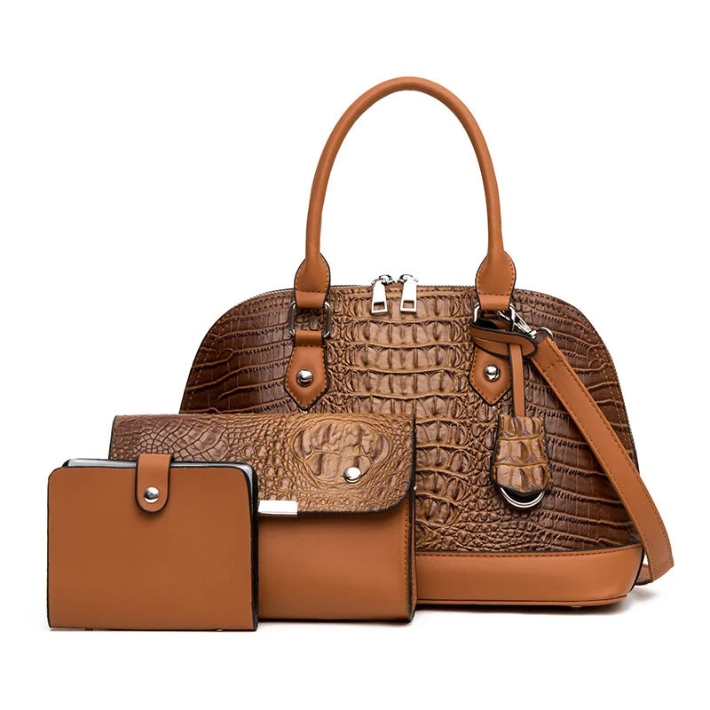 Women's Shoulder Shell Bag - Three in one bag Affordable Luxury – Exclusive Savings On Premium Bags Women's Shoulder Shell Bag - Three in one bag Affordable Luxury – Exclusive Savings On Premium Bags