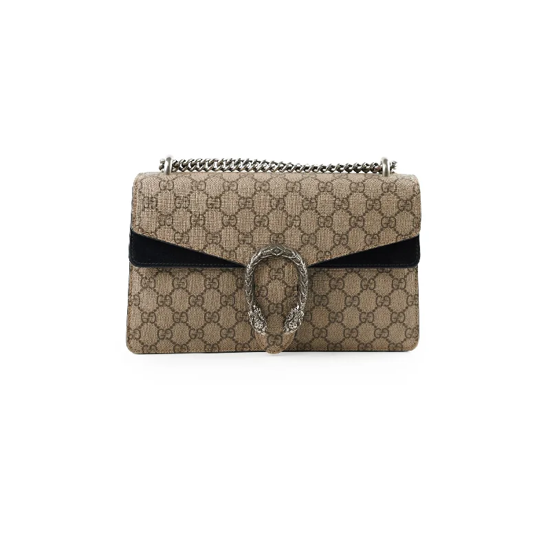 Fashionista Favorites Gucci Medium Dionysus GG Supreme Shoulder Bag Black Premium Bags At Special Prices Fashionista Favorites Gucci Medium Dionysus GG Supreme Shoulder Bag Black Premium Bags At Special Prices