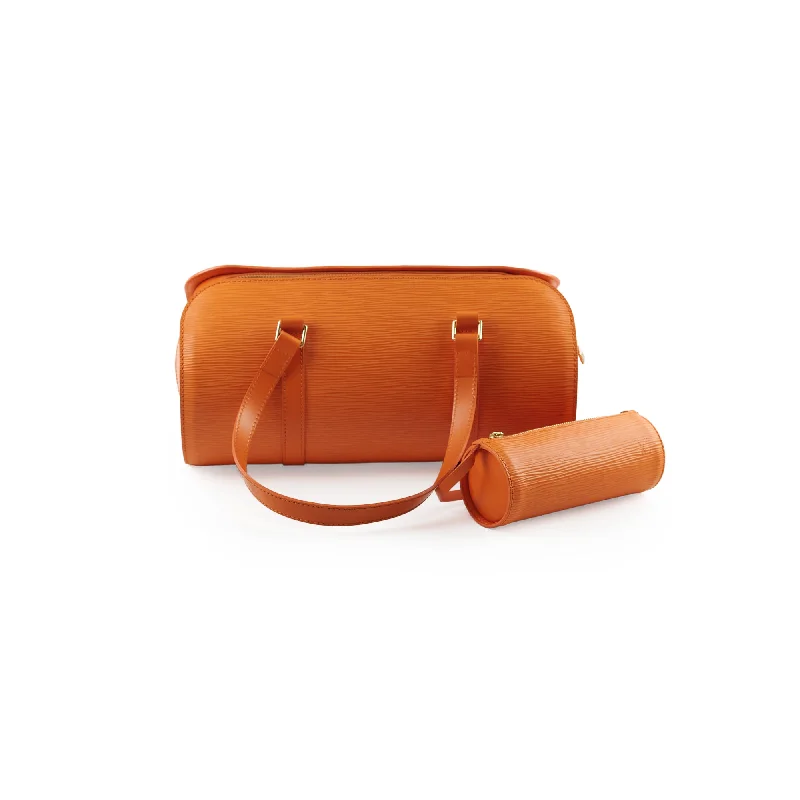 Bid Farewell To The Old Season Louis Vuitton Epi Soufflot Bag Orange Elegant Bags, Limited Stock Bid Farewell To The Old Season Louis Vuitton Epi Soufflot Bag Orange Elegant Bags, Limited Stock