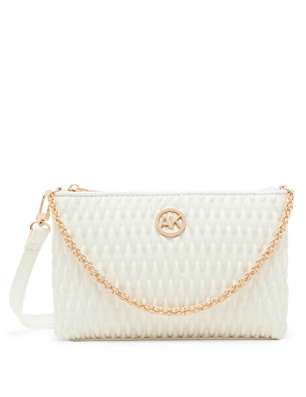 Boutique Styles Ruched Crossbody With Chain Swag Trendy Purses, Limited Offer
