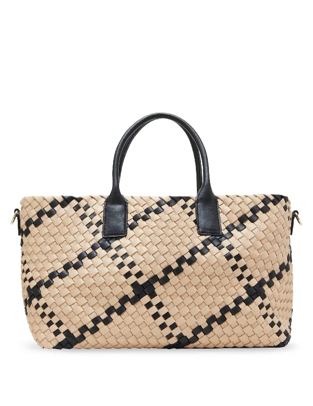 Seasonal Clearance Bags For Summer Large Woven Tote with Detachable Pouch Carry Elegance For Less Seasonal Clearance Bags For Summer Large Woven Tote with Detachable Pouch Carry Elegance For Less