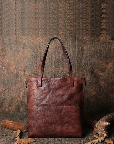 Lightweight And Functional Bags For Travel And Work Best Coffee Leather Womens Vertical Tote Handbag Handmade Vintage Tote Shoulder Purse for Ladies Must-Have Bags With Big Savings Lightweight And Functional Bags For Travel And Work Best Coffee Leather Womens Vertical Tote Handbag Handmade Vintage Tote Shoulder Purse for Ladies Must-Have Bags With Big Savings