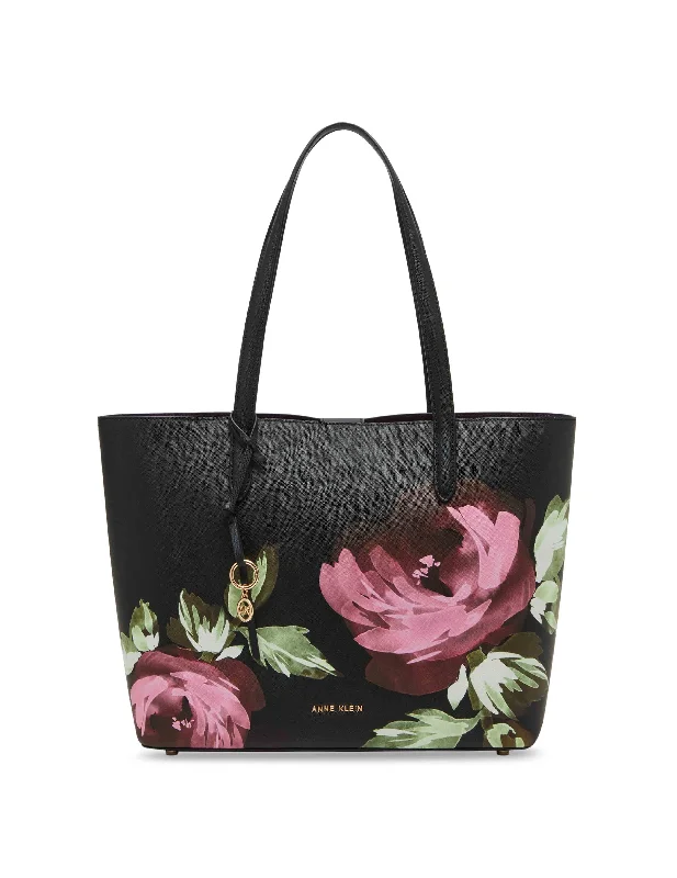 Black floral