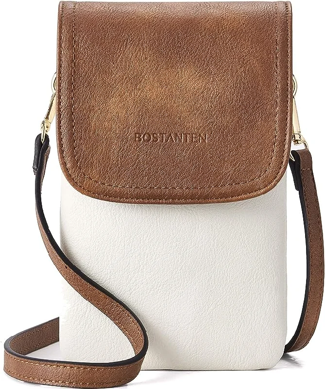 White with Brown