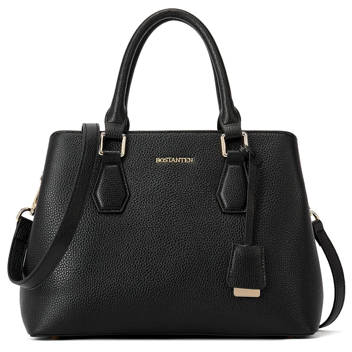 Seasonal Trends BOSTANTEN Women Leather Handbag Designer Top Handle Satchel Shoulder Tote Bags Crossbody Purses Stylish And Functional Bags Now At Reduced Rates