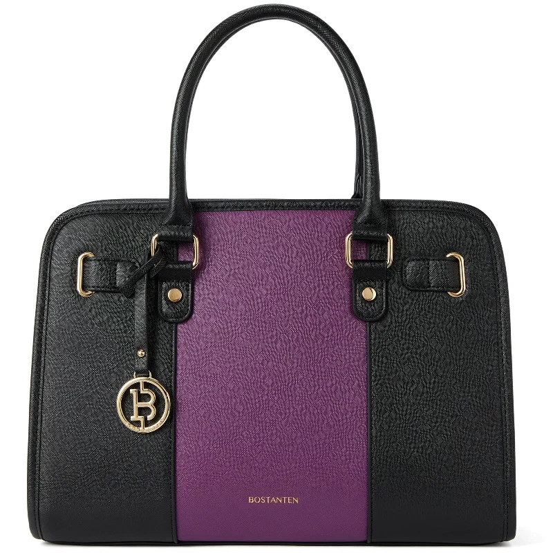 Black with Purple