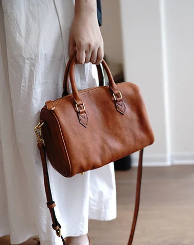 Style Revolution Brown Leather Boston Handbag Trendy Women Boston Crossbody Purse for Women Classic Bags, Exclusive Deals Style Revolution Brown Leather Boston Handbag Trendy Women Boston Crossbody Purse for Women Classic Bags, Exclusive Deals