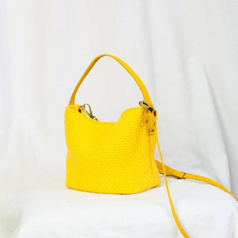 Fashion Sale Buslo Micro Monochrome Yellow Trendy Purses With Limited-Time Offers