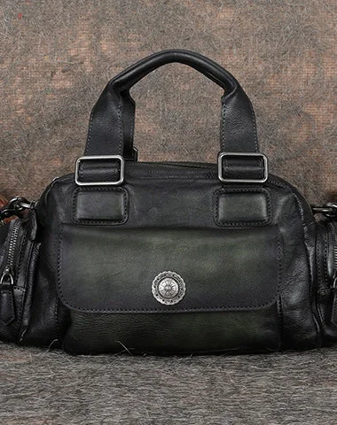 Chic Style, Always In Vogue Handmade Green Leather Womens Vintage Handbag Best Shoulder Bag Vintage Crossbody Purses for Ladies Flash Sale On Elegant Bags – Limited Stock Available