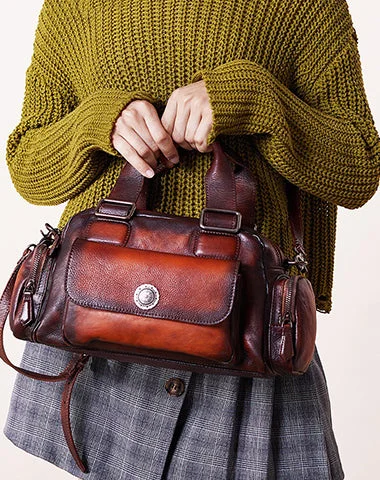 Fashion Sale Handmade Red Leather Womens Vintage Handbag Best Shoulder Bag Vintage Crossbody Purses for Ladies Final Call – Shop Stylish Bags Before They're Gone