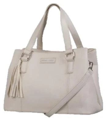 Retro Style Promotions Pierre Cardin Abigail Relaxed Satchel Handbag | Cream Premium Handbags At Unbeatable Markdowns Retro Style Promotions Pierre Cardin Abigail Relaxed Satchel Handbag | Cream Premium Handbags At Unbeatable Markdowns