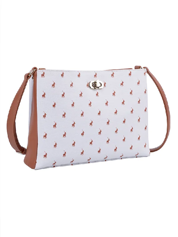 Festive Holiday Gift Bags Polo New Iconic Multi Compartment Sling | White Fashionable Handbags, Limited-Time Deals Festive Holiday Gift Bags Polo New Iconic Multi Compartment Sling | White Fashionable Handbags, Limited-Time Deals