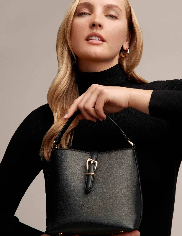 Cozy Handbags With Clearance Prices Sculpted Buckle Bucket Bag Your Perfect Bag At The Perfect Price Cozy Handbags With Clearance Prices Sculpted Buckle Bucket Bag Your Perfect Bag At The Perfect Price