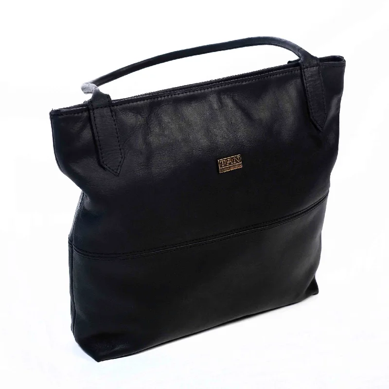 Fashionable Comfort Promotions Tan Leather Goods - Ashley Leather Handbag | Black Affordable Luxury With Top-Quality Handbags Fashionable Comfort Promotions Tan Leather Goods - Ashley Leather Handbag | Black Affordable Luxury With Top-Quality Handbags