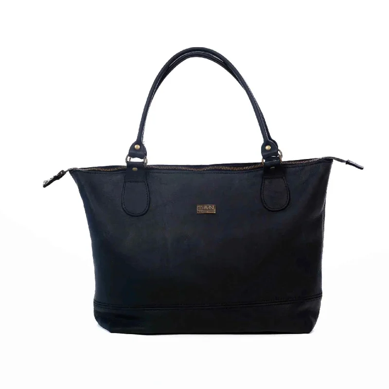 End-Of-Season Clearance Tan Leather Goods - Daisy Leather Handbag | Black Trendy Handbags, Limited-Time Sale End-Of-Season Clearance Tan Leather Goods - Daisy Leather Handbag | Black Trendy Handbags, Limited-Time Sale