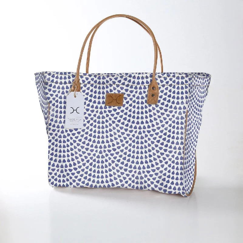 Thandana Laminated Fabric Medium Beach Bag | Sale Away With Me Dazzling Blue Grab Stylish Bags Before They're Gone Thandana Laminated Fabric Medium Beach Bag | Sale Away With Me Dazzling Blue Grab Stylish Bags Before They're Gone