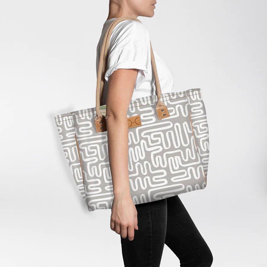 Spacious Bags With Holiday Promotions Thandana Laminated Fabric Medium Beach Bag | Geo Moonstruck Everyday Elegance At Special Prices Spacious Bags With Holiday Promotions Thandana Laminated Fabric Medium Beach Bag | Geo Moonstruck Everyday Elegance At Special Prices