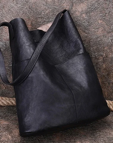 Vintage-Inspired Womens Black Gray Leather Tote Bags Vertical Womens Handbag Shopper Bag Purse for Ladies Premium Quality Bags, Budget Prices Vintage-Inspired Womens Black Gray Leather Tote Bags Vertical Womens Handbag Shopper Bag Purse for Ladies Premium Quality Bags, Budget Prices