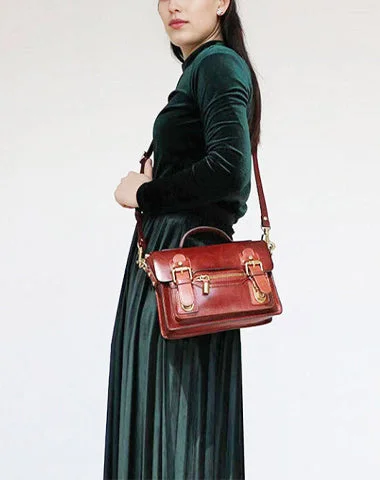 Sleek Style Discounts Womens Coffee Small Leather Satchel Crossbody Bag Vintage School Handbag Shoulder Bag for Ladies Upgrade Your Look With Fashionable Bags Sleek Style Discounts Womens Coffee Small Leather Satchel Crossbody Bag Vintage School Handbag Shoulder Bag for Ladies Upgrade Your Look With Fashionable Bags